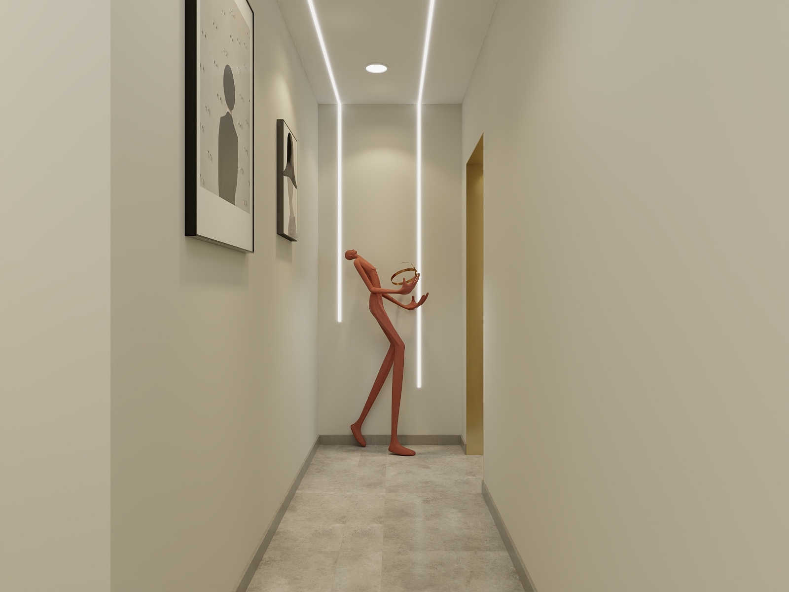 深度空间设计师-理发店-装修设计方案