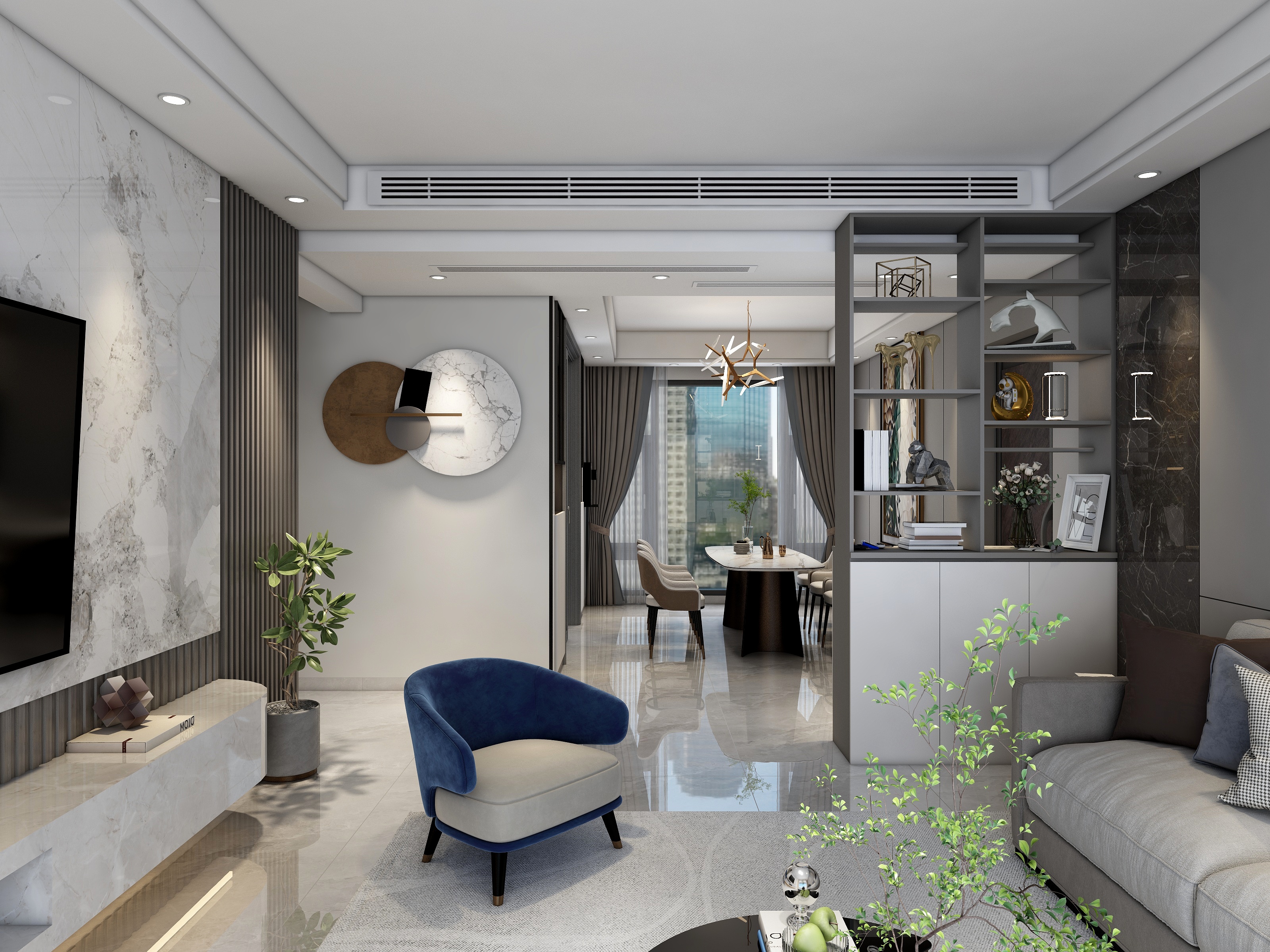 185****8531vlZt-金钟府-客厅200高边吊顶-装修设计方案