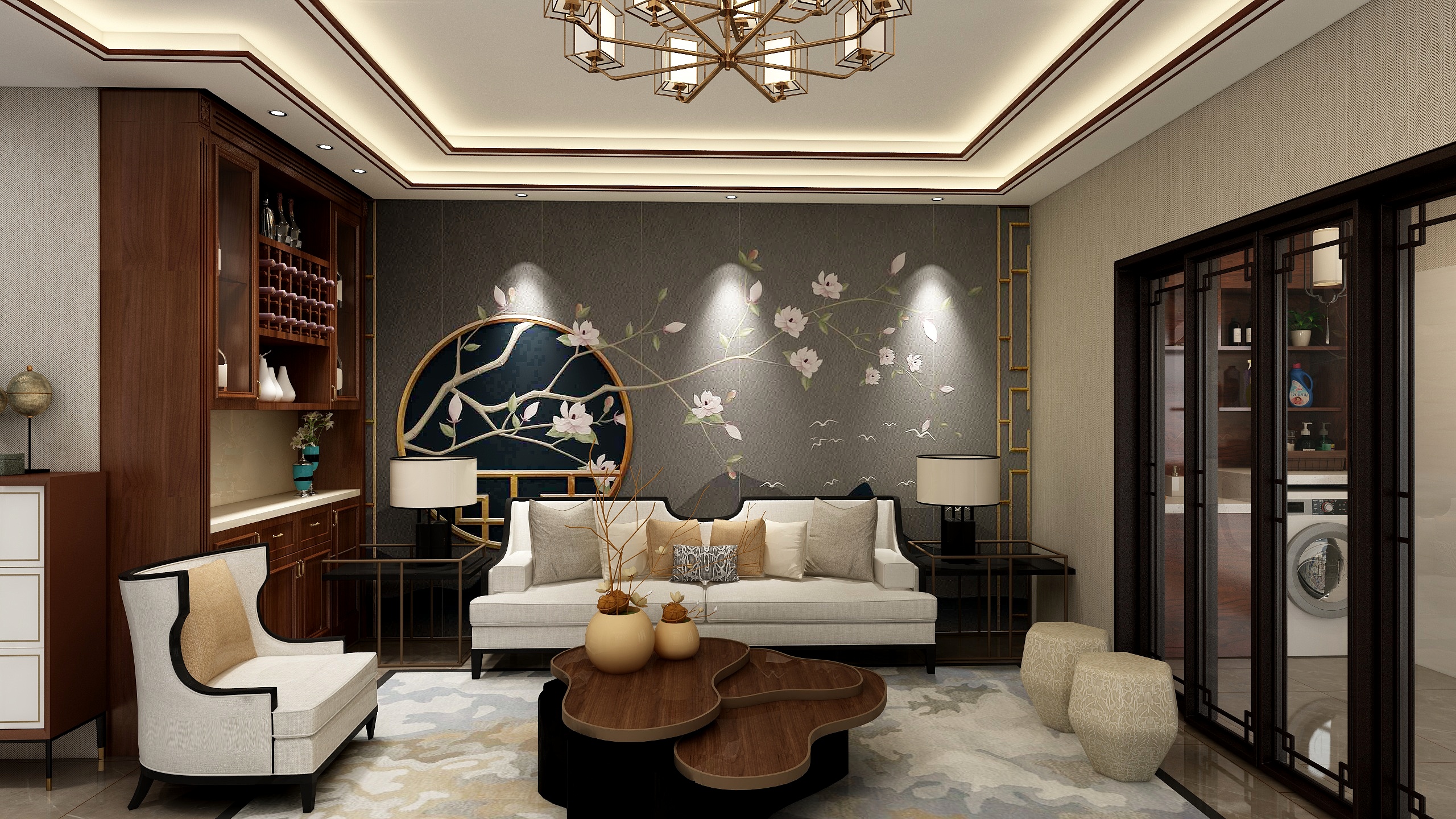 鑫佳装饰设计工作室-​清华苑状元府99㎡3室-装修设计方案