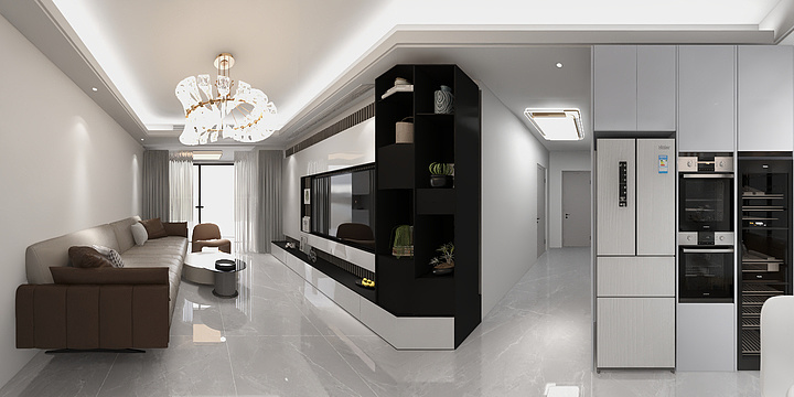 郭荣-财信·洺玥府252㎡－小郭家设计方案-装修设计方案
