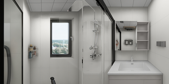 夏天AOMU-保利香槟国际22#3002-装修设计方案