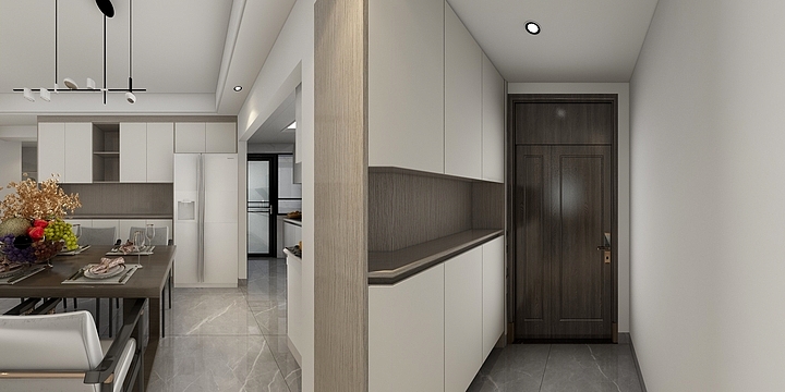 壹周室内设计工作室-现代-东方明珠03-装修设计方案