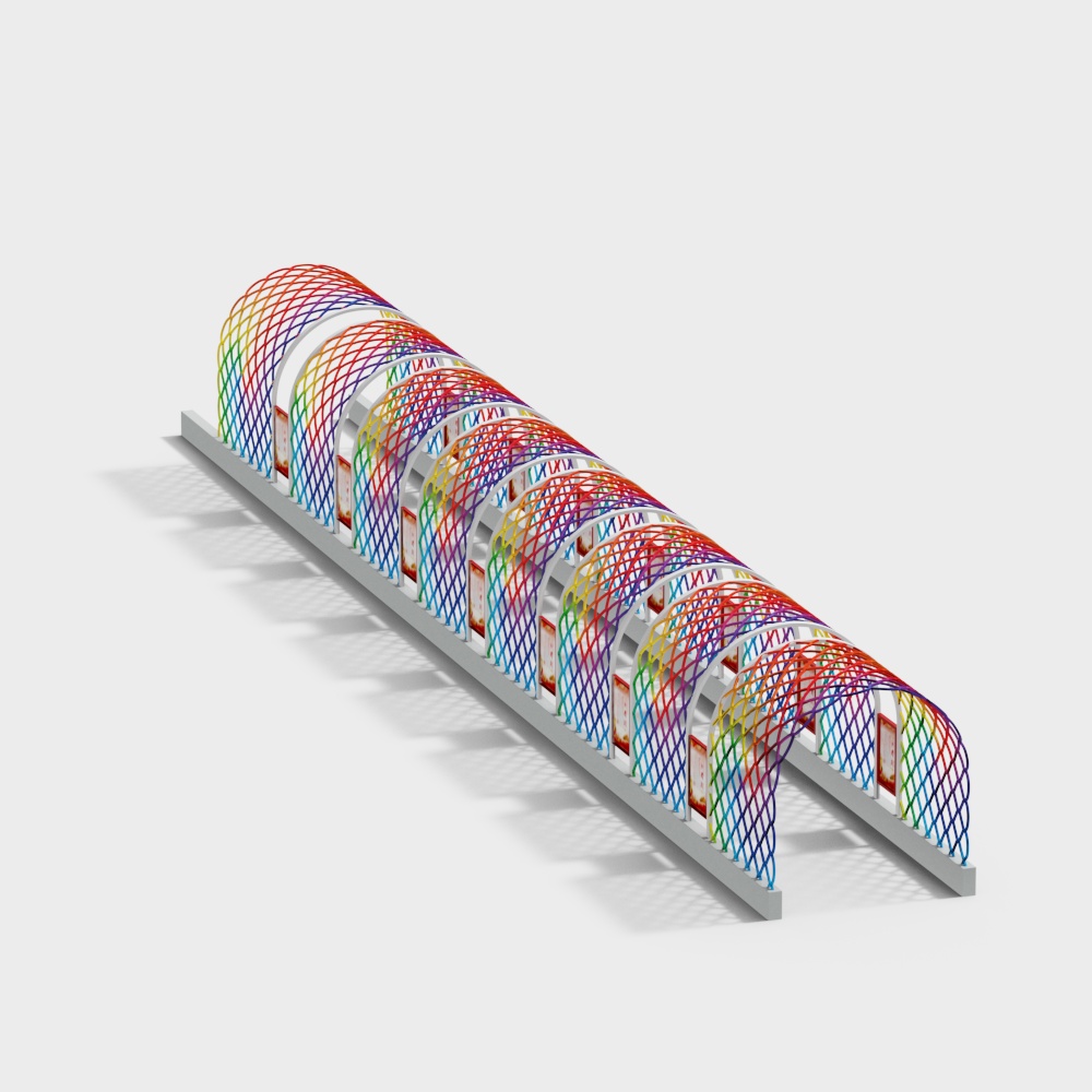 拱形长廊3D模型