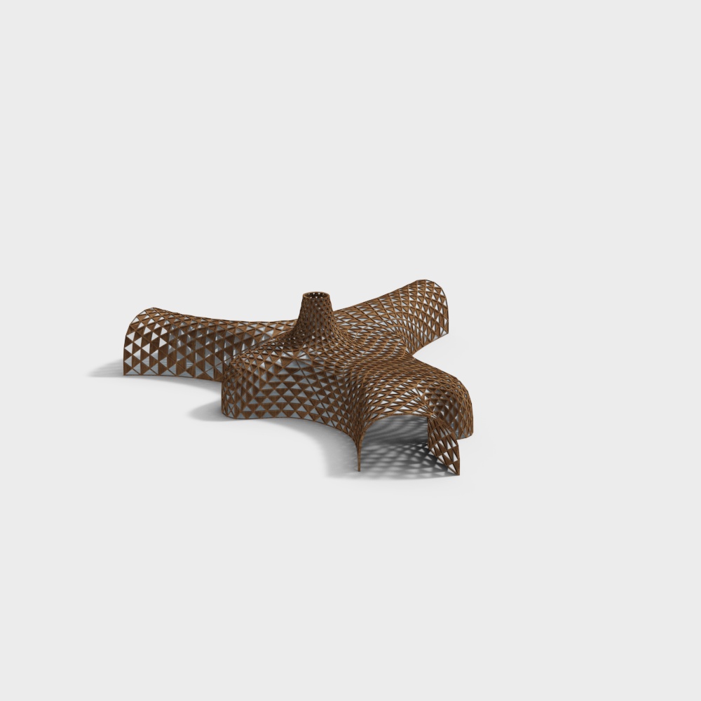 拱形长廊3D模型