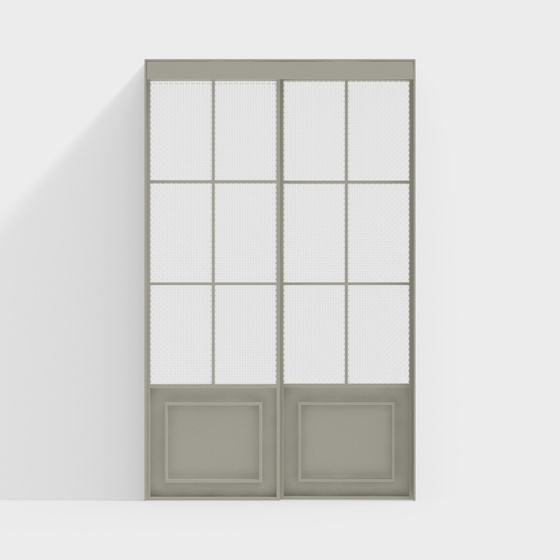 French glass sliding door
