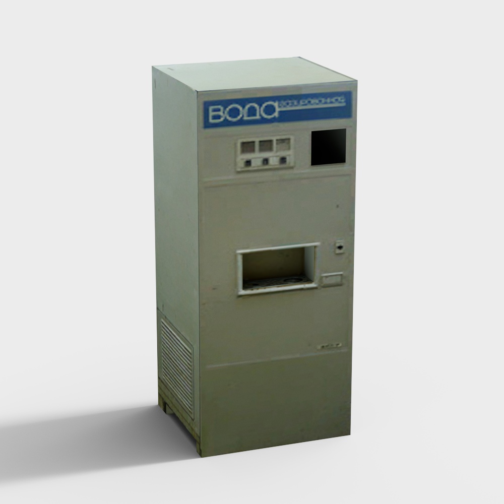 落地配电柜3D模型