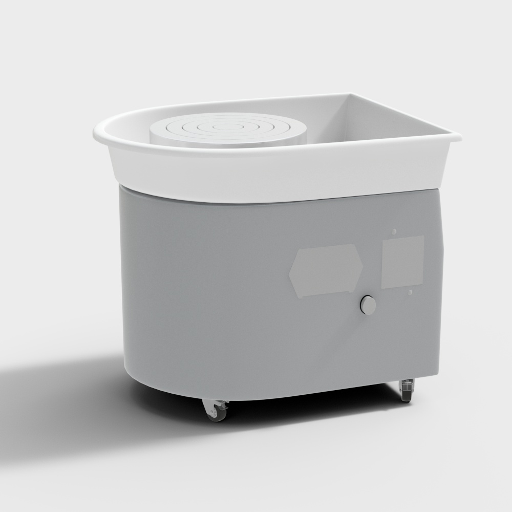 陶艺室制陶台3D模型