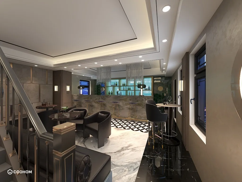 tugceturant12的装修设计方案:Bar Design
