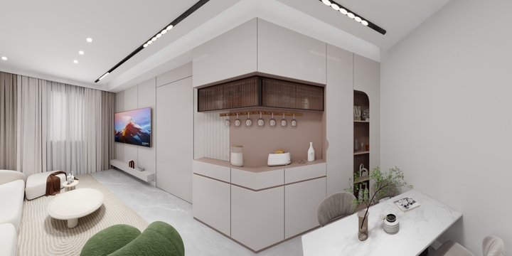 青木EYku-邵姐家效果图-装修设计方案