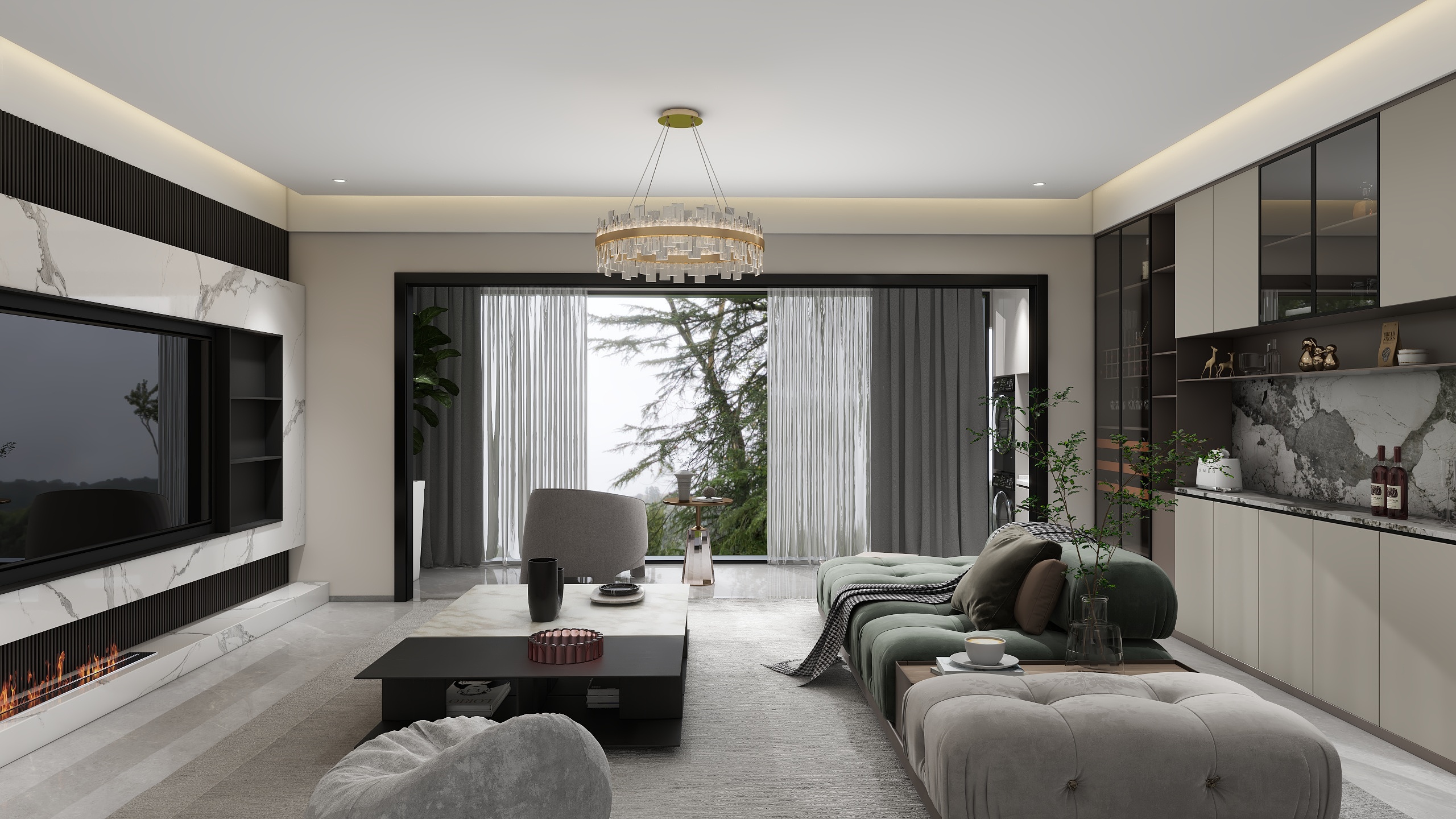 weixinUOvd-闲林山水161㎡3室装修效果图