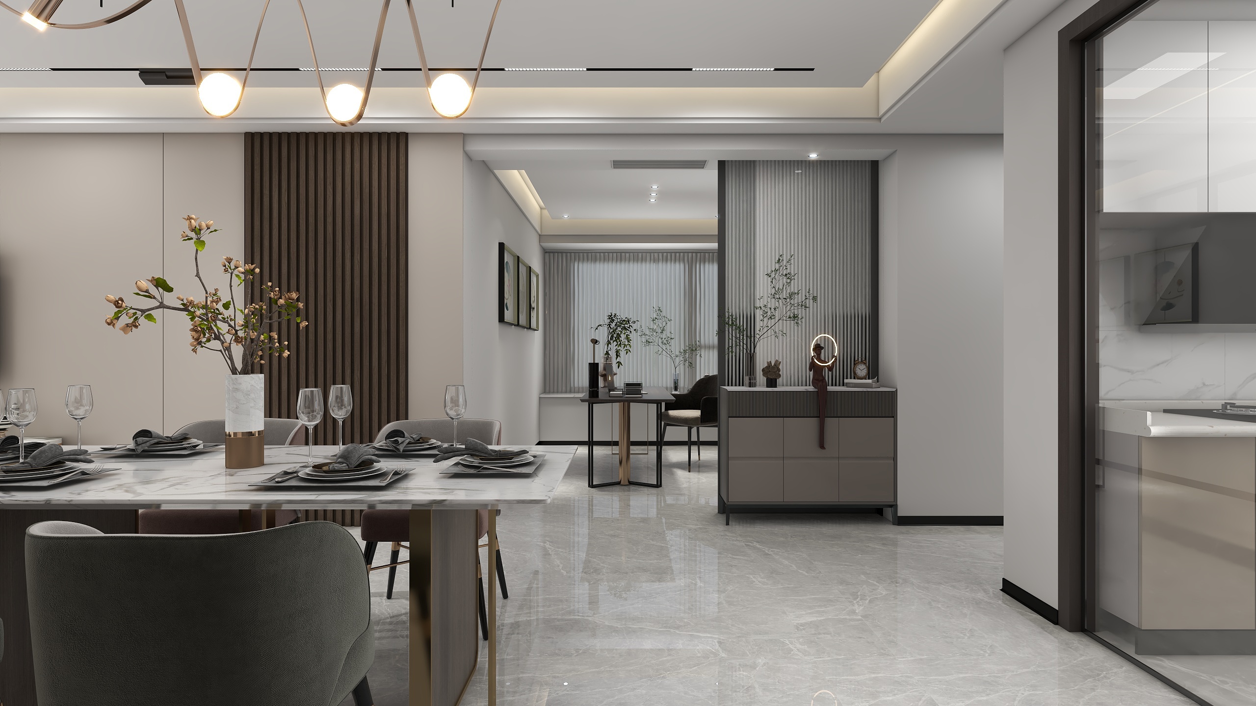 设计师-马远涛-英郦庄园129㎡4室-装修设计方案