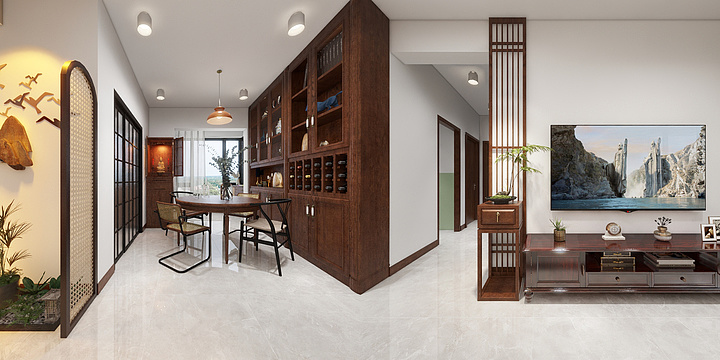 單調ing-海棠公馆-装修设计方案