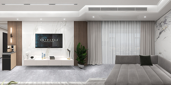 156****2867vTIX-明媚意境 1#楼4.2_户型图-无主灯（改）-装修设计方案