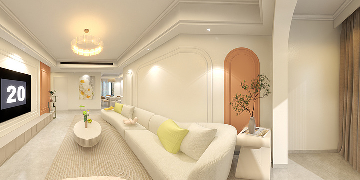 朵尚空间袁朵朵-阳明湖畔6-1805-装修设计方案