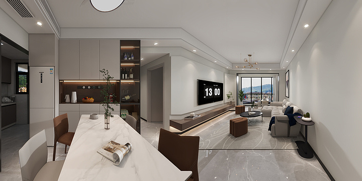 HR整装全案设计-何工-周府私宅-装修设计方案