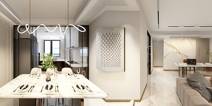 木子洛工作室-鹤城首府-装修设计方案