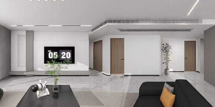 家之梦快捷装饰有限公司-鲲鹏御府样品房B户型-副本-装修设计方案