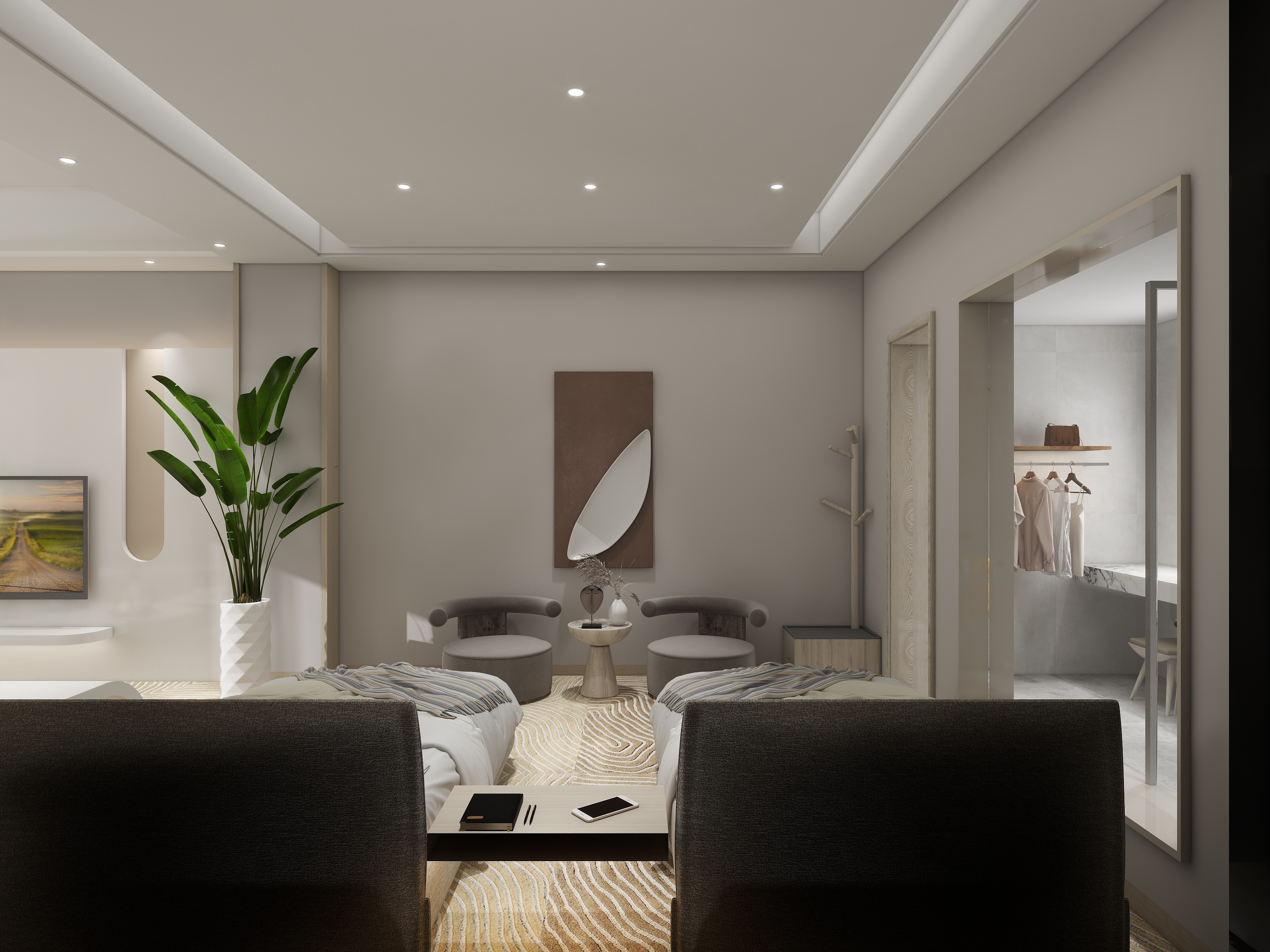 sys星空-银峰酒店（套房-标间）-副本-装修设计方案