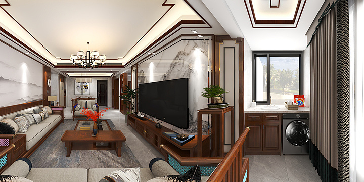 非鱼Designer-白果时代城10#108室效果图.-装修设计方案