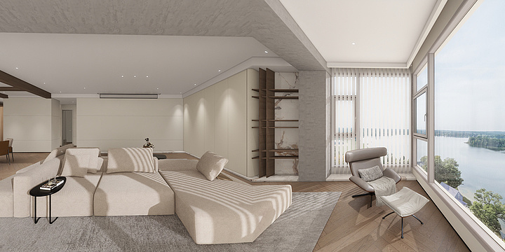 Y_GL-盘州新天地190㎡-装修设计方案