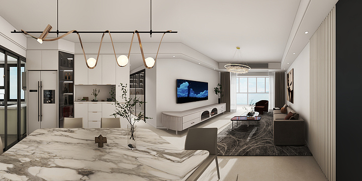 张宗旭-山河尊1栋2201-装修设计方案