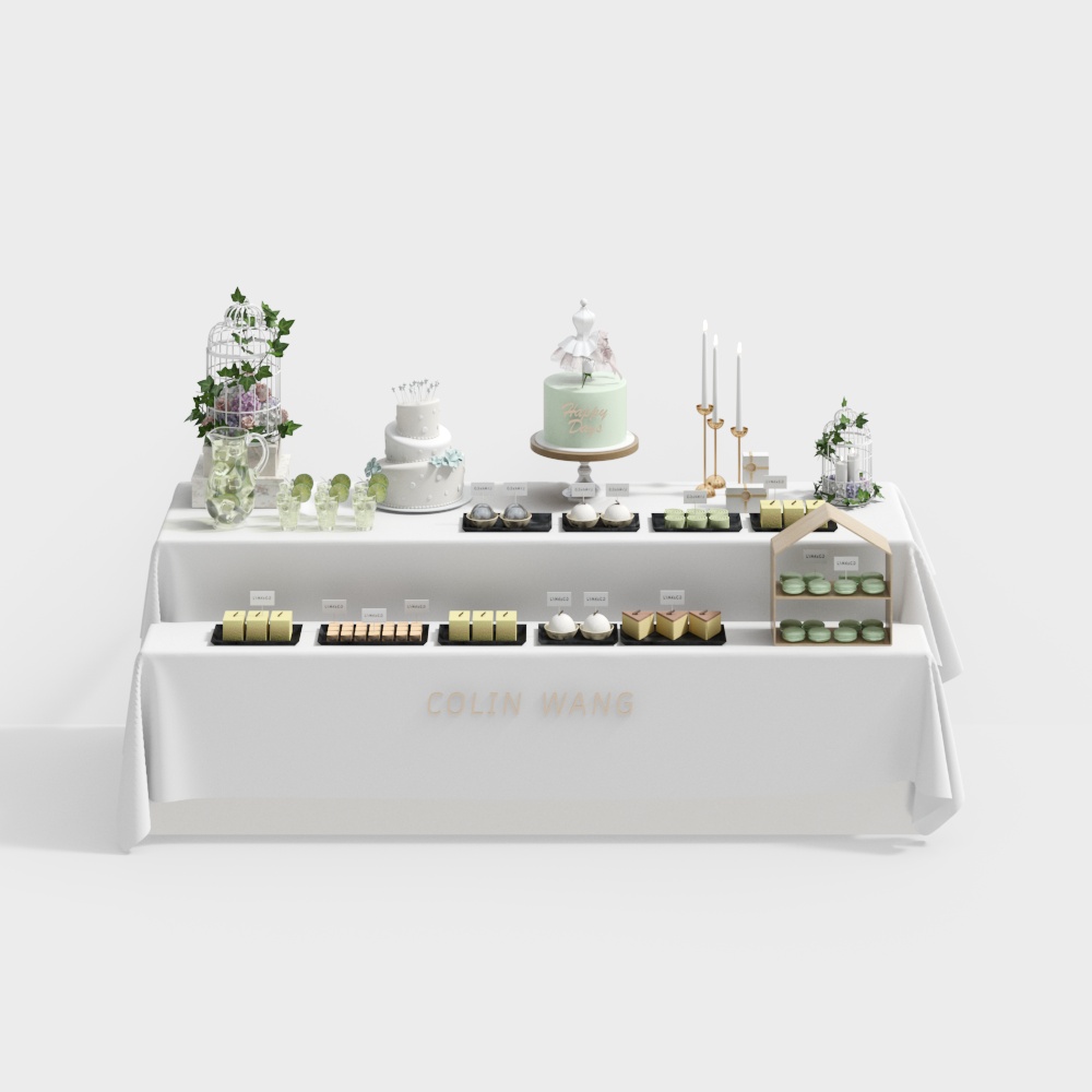 茶歇甜品台
