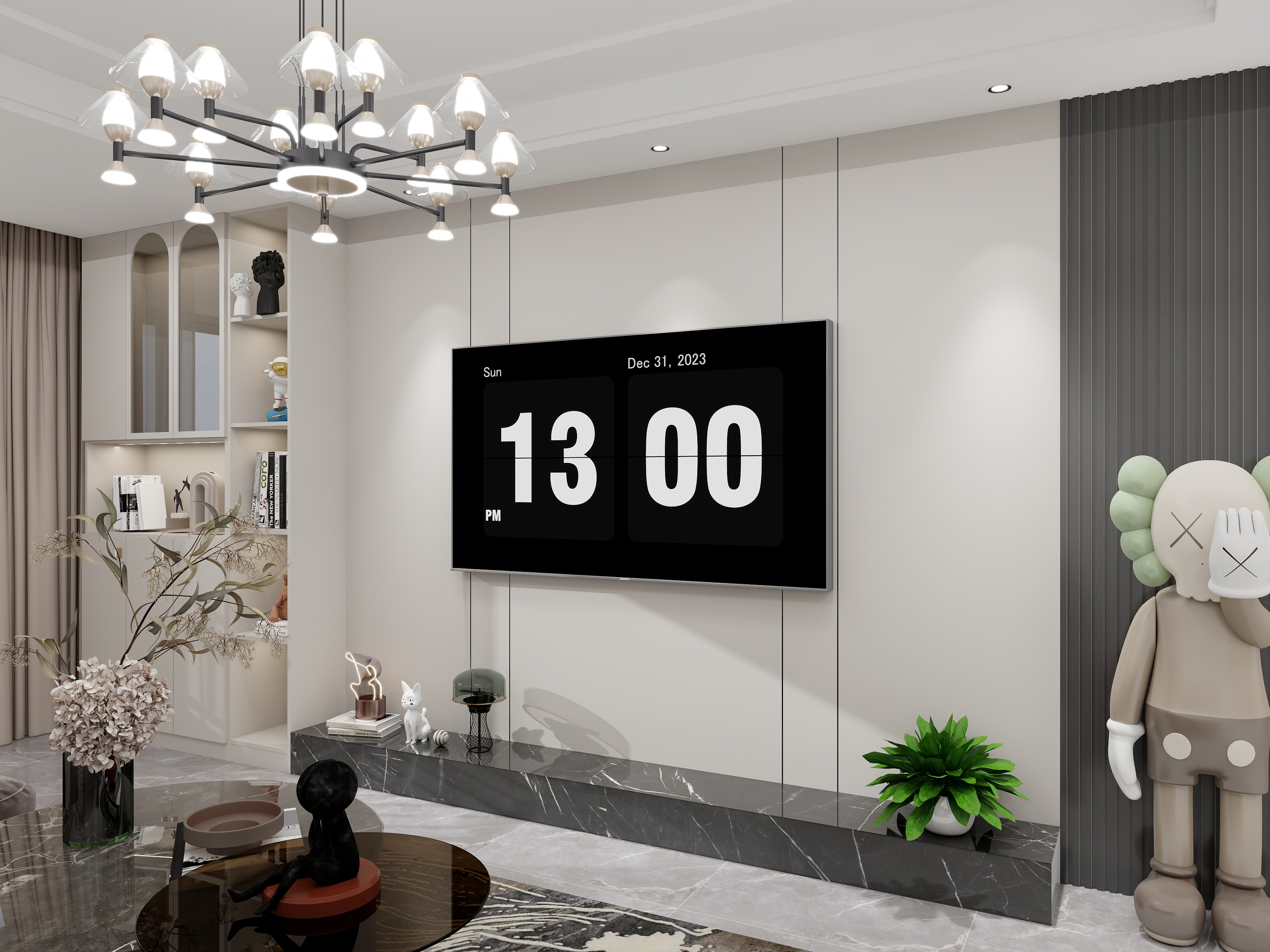 全案设计师小马-东城华府 127㎡ 三室两厅一厨两卫-装修设计方案