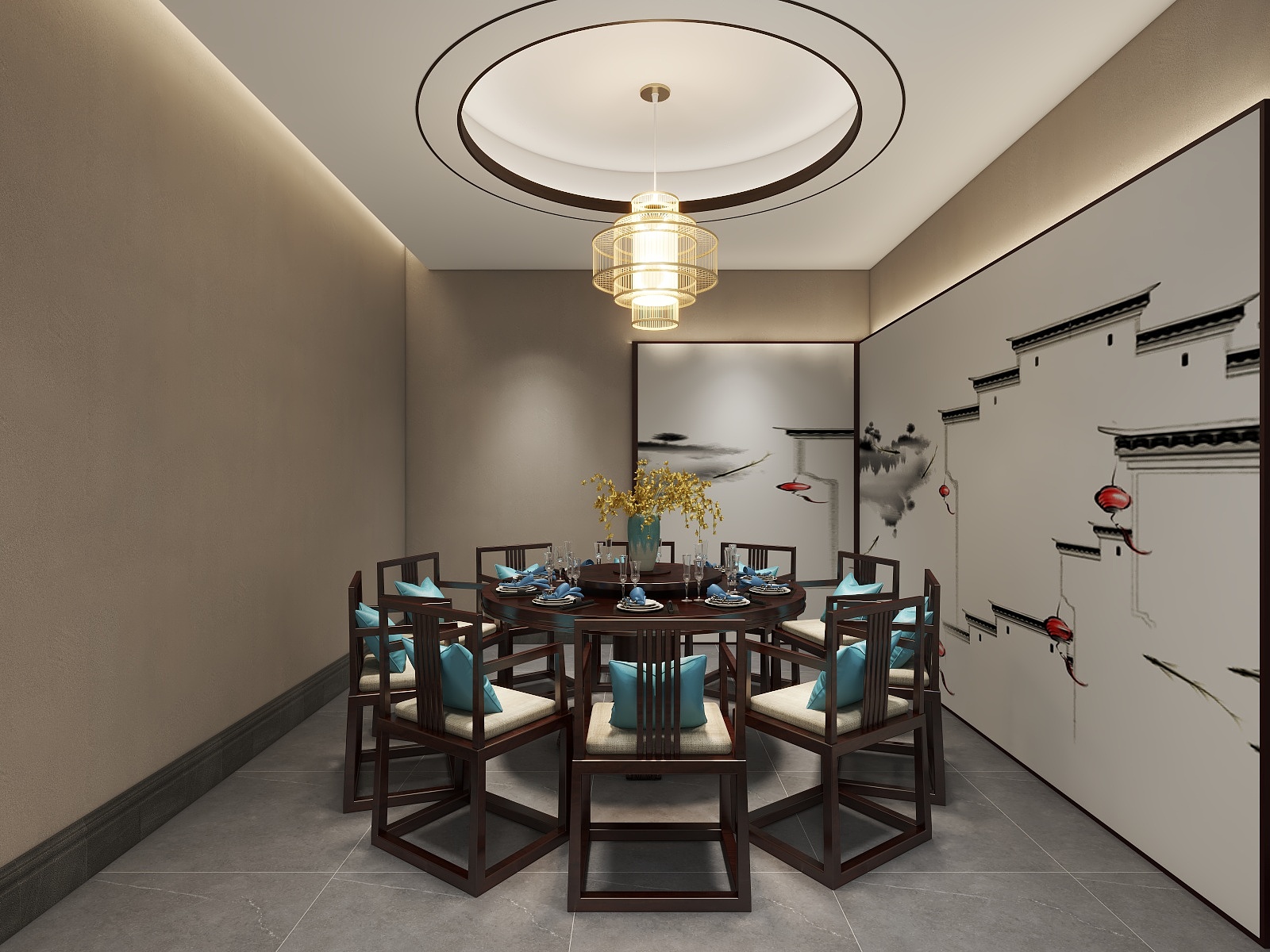 张文龙PVqz-包间2-装修设计方案