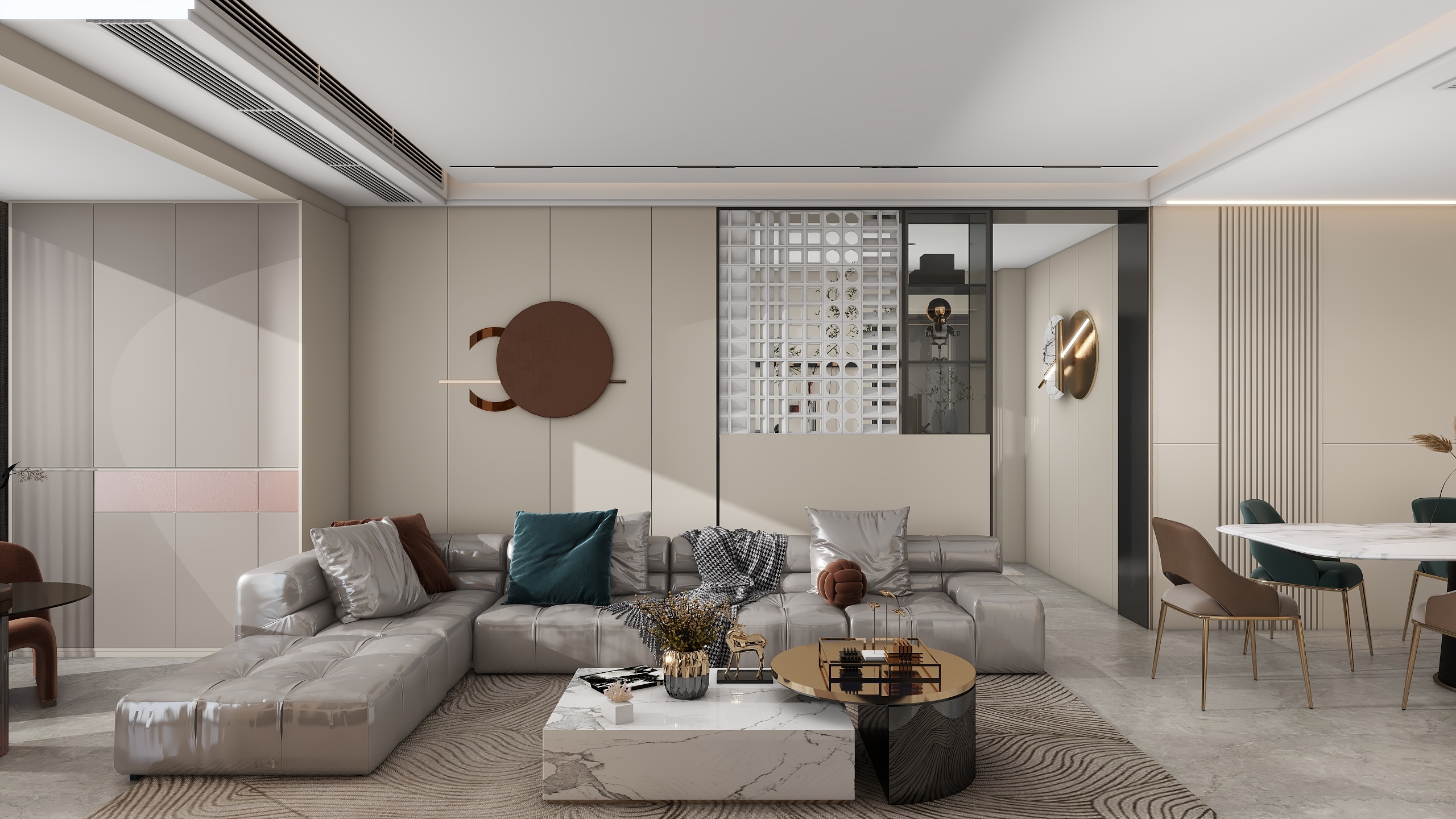 明天大太阳-120㎡3室-装修设计方案