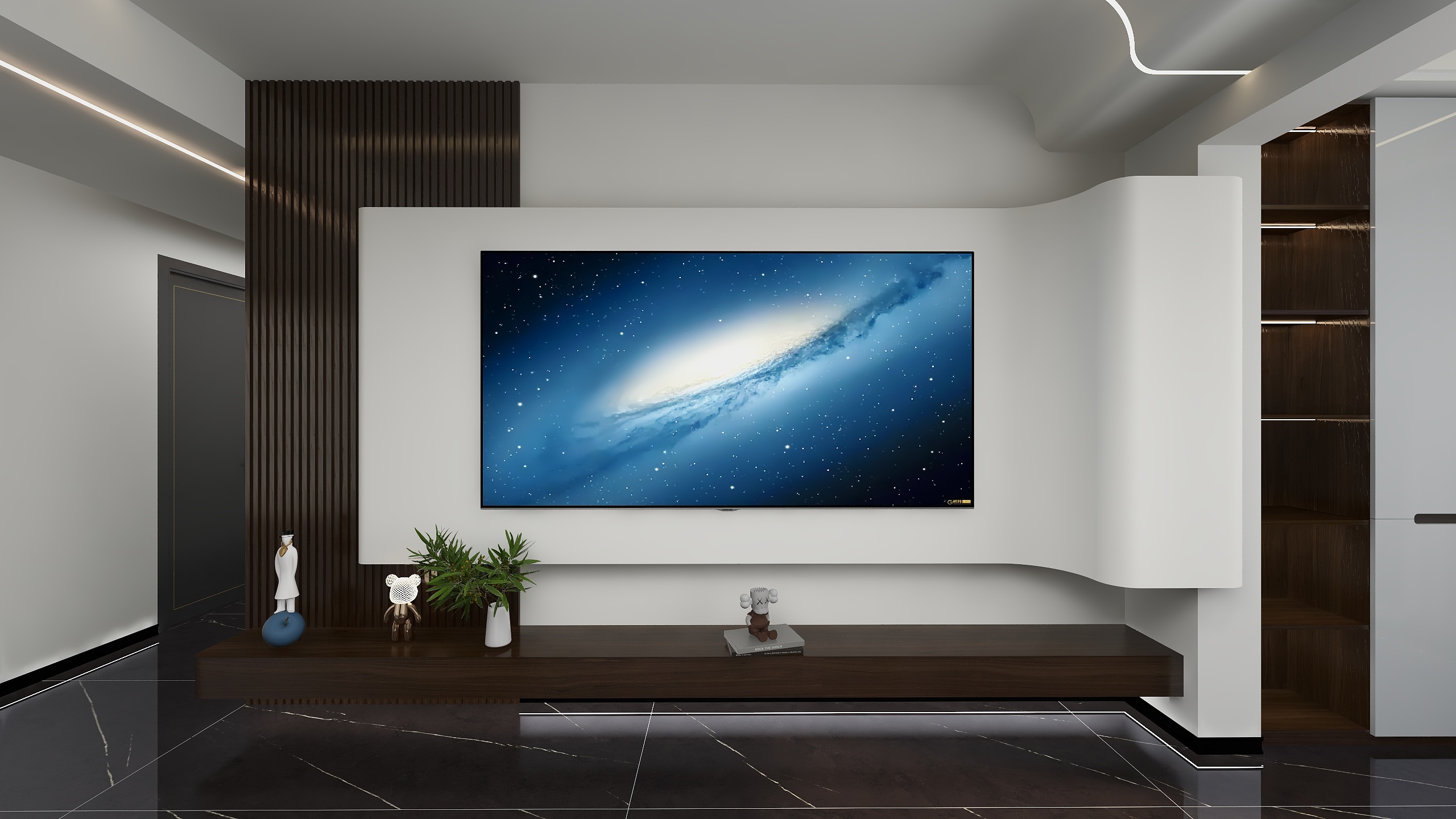 喜艺装饰设计全屋定制-财富广场2-装修设计方案