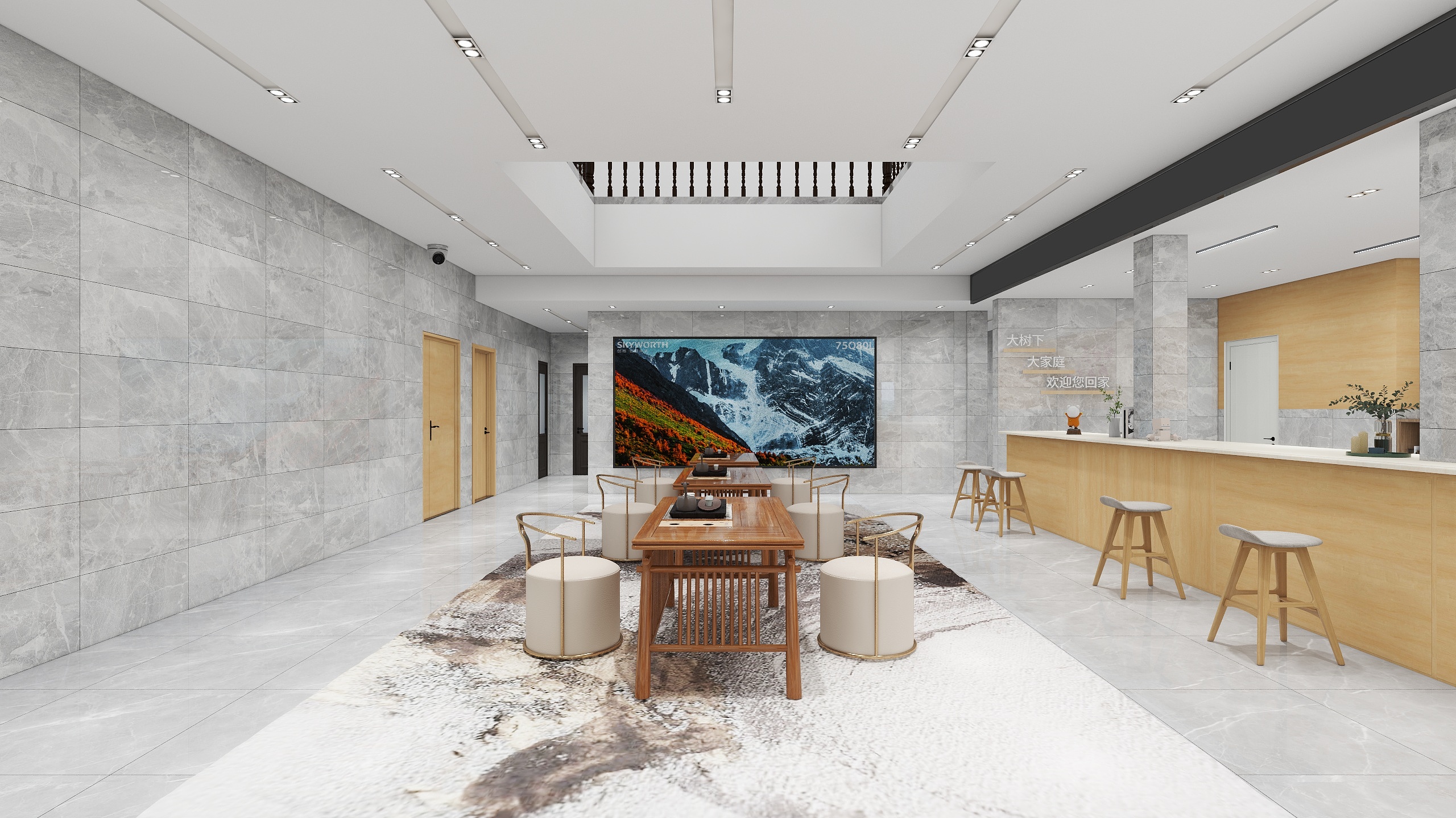 吴盐胜雪-304㎡5室-装修设计方案