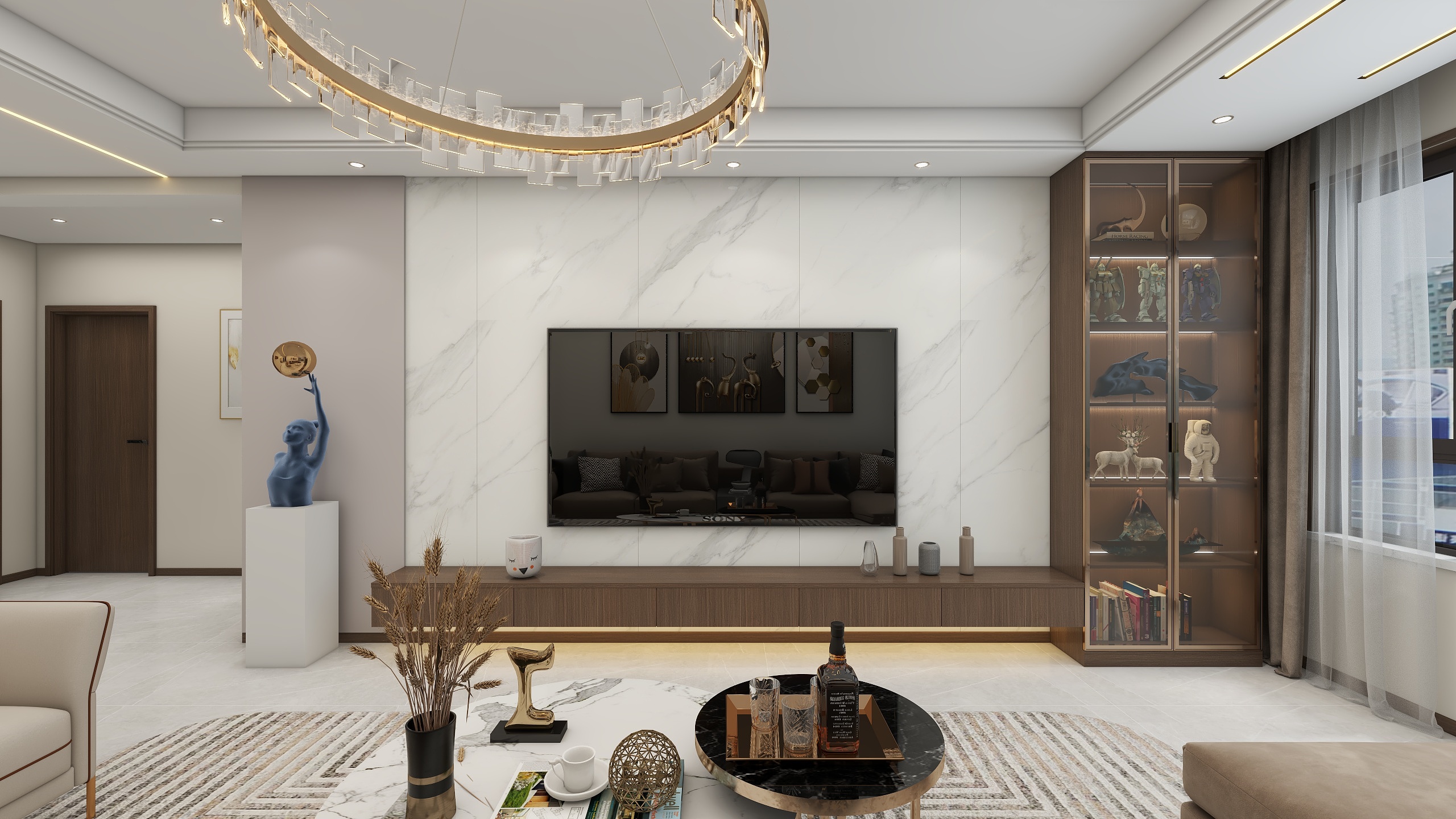 环宇0315-观城壹号混搭108㎡3室装修效果图