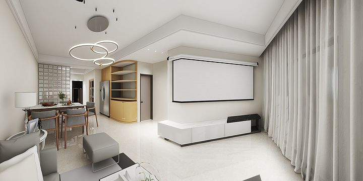 天T-幸福佳苑-装修设计方案