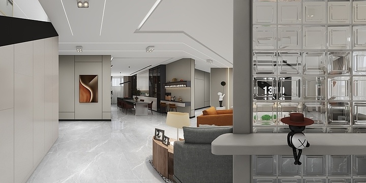 私人记忆-御墅隆湾-马总-现代轻奢-改-装修设计方案