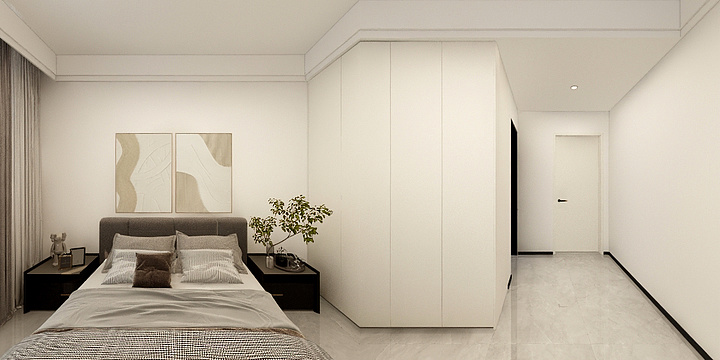 陌桑设计-未来城一号院，29号楼二单元，1503-装修设计方案