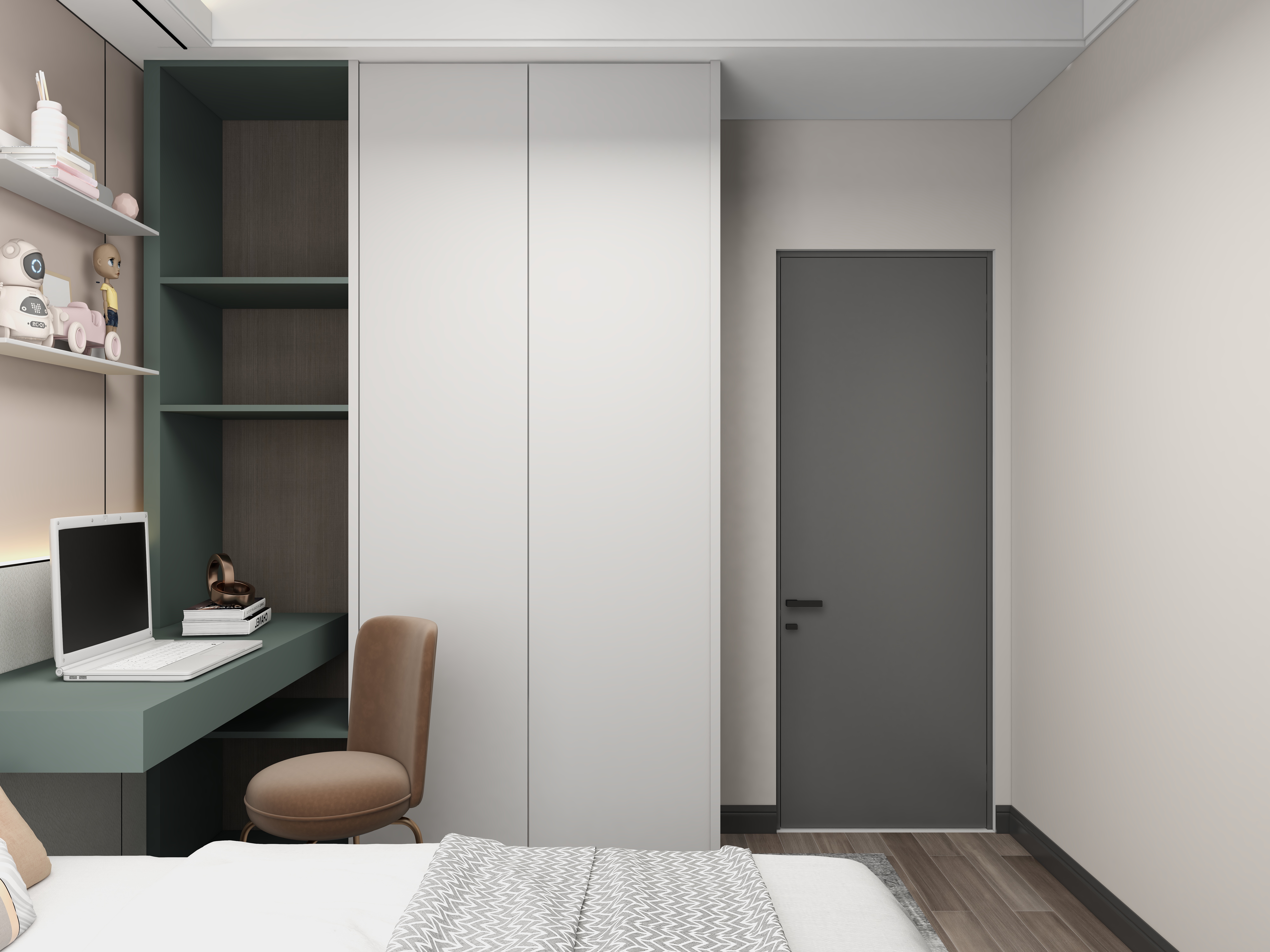 艺雅丽-现代复式装修效果图