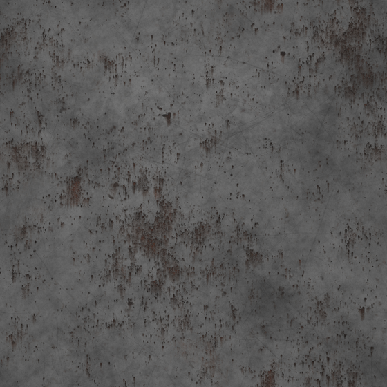 Metal-Corrosion 3D Model in Gray
