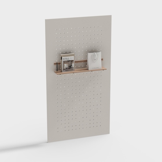 modern perforated board