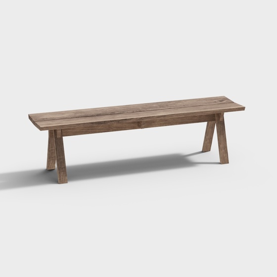 Medieval style bench