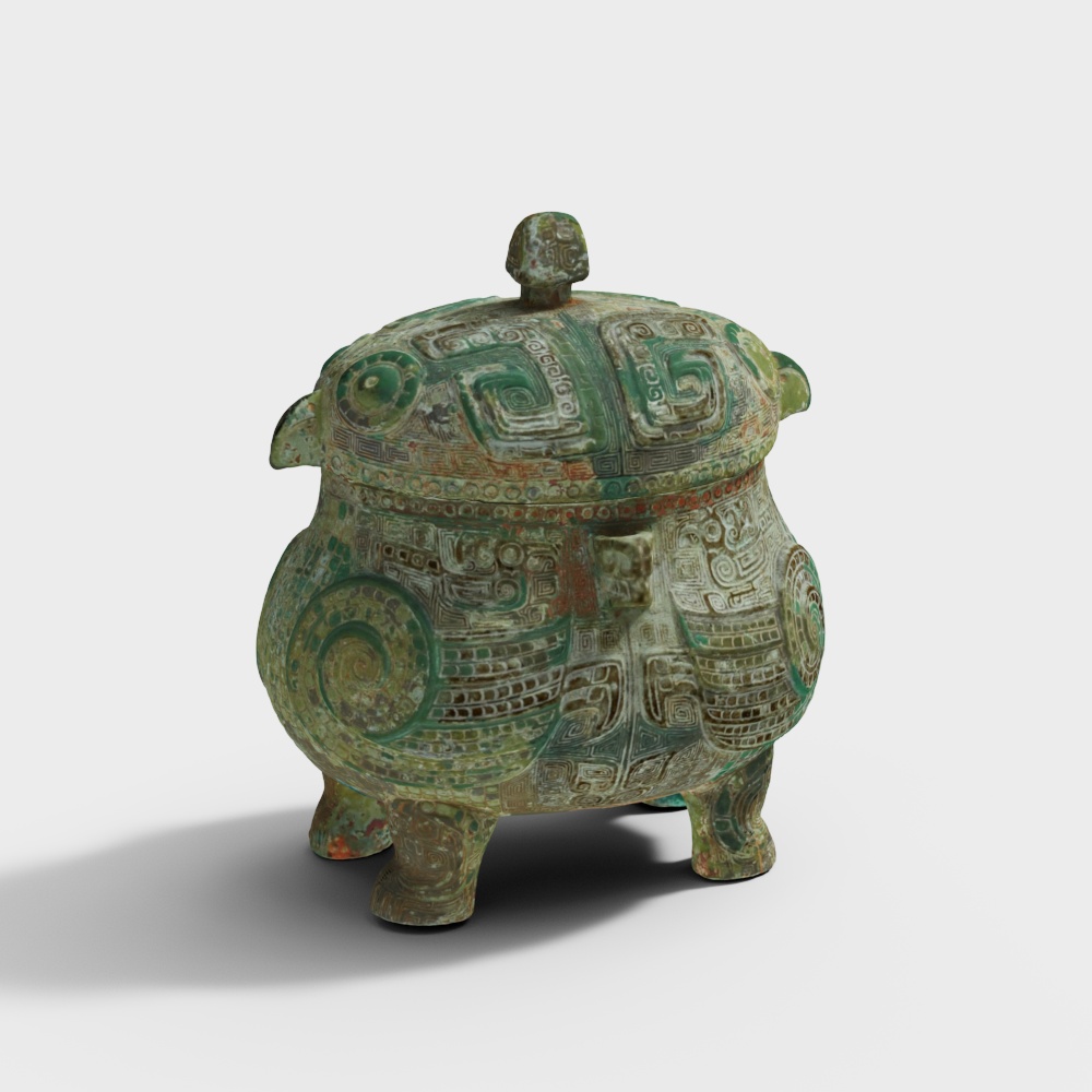 青铜器3D模型