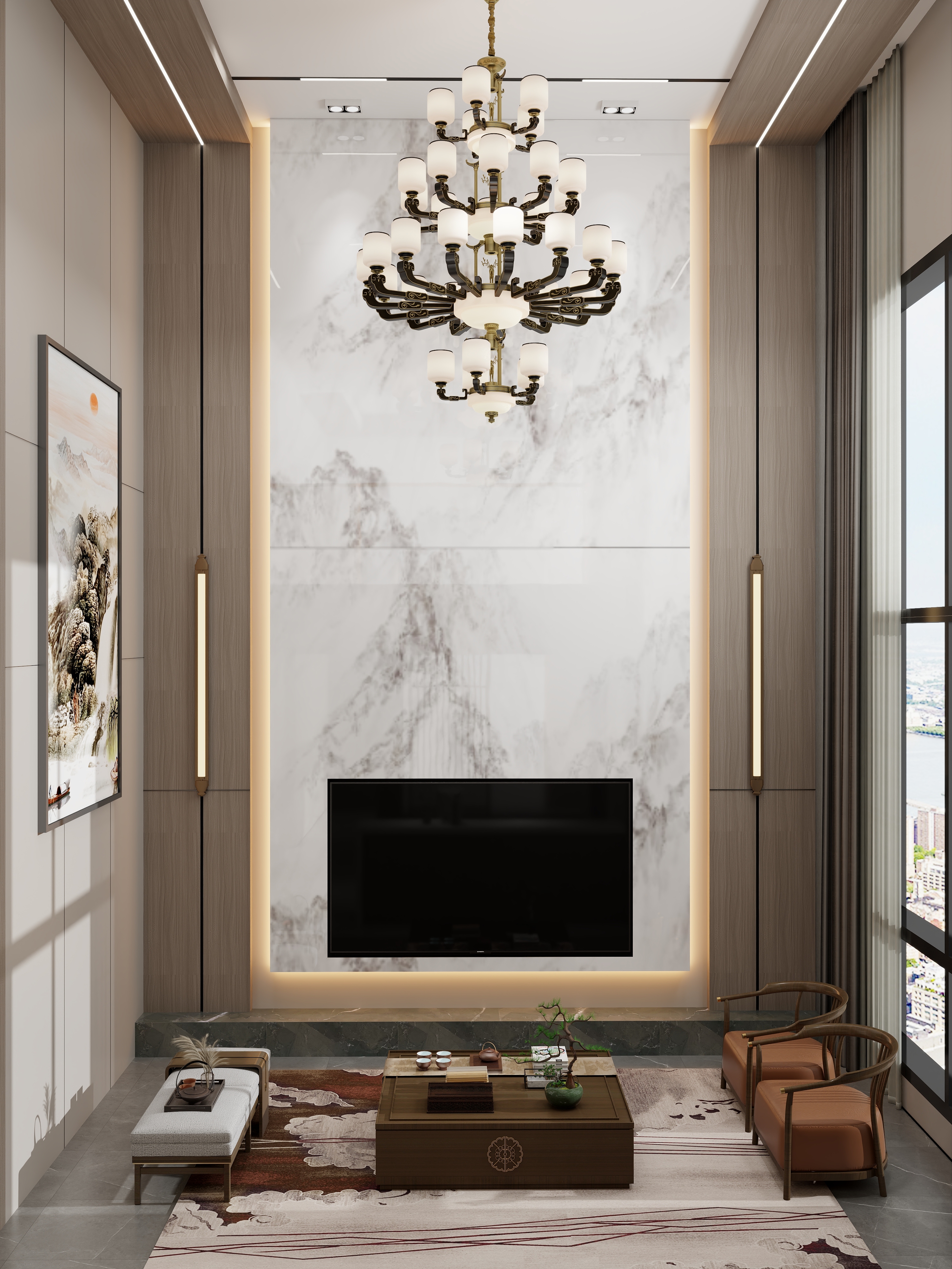 DQQ~-新中式别墅-装修设计方案