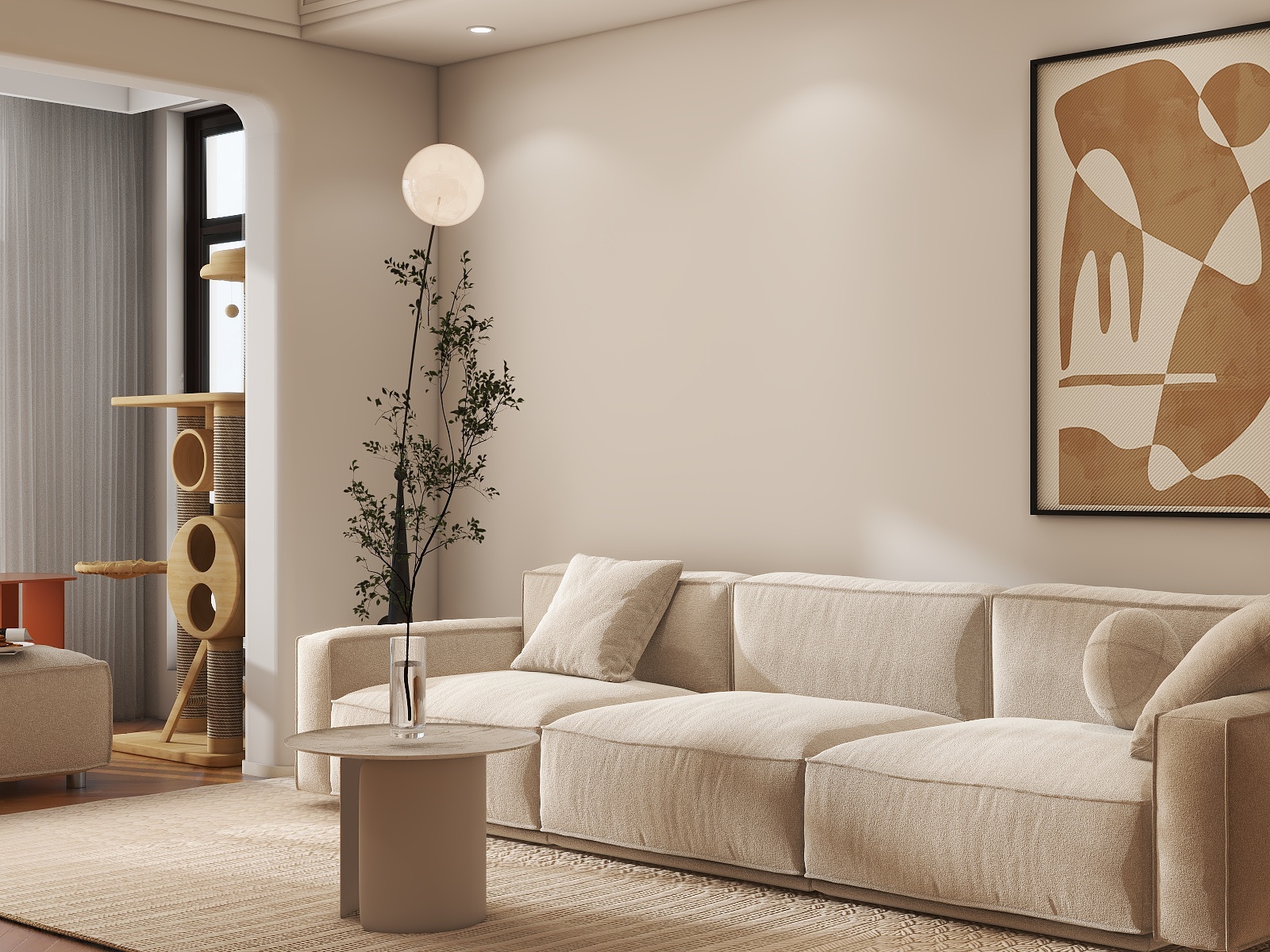 沪上名家全案设计师刘自浩-泰山誉景1-1-403-装修设计方案