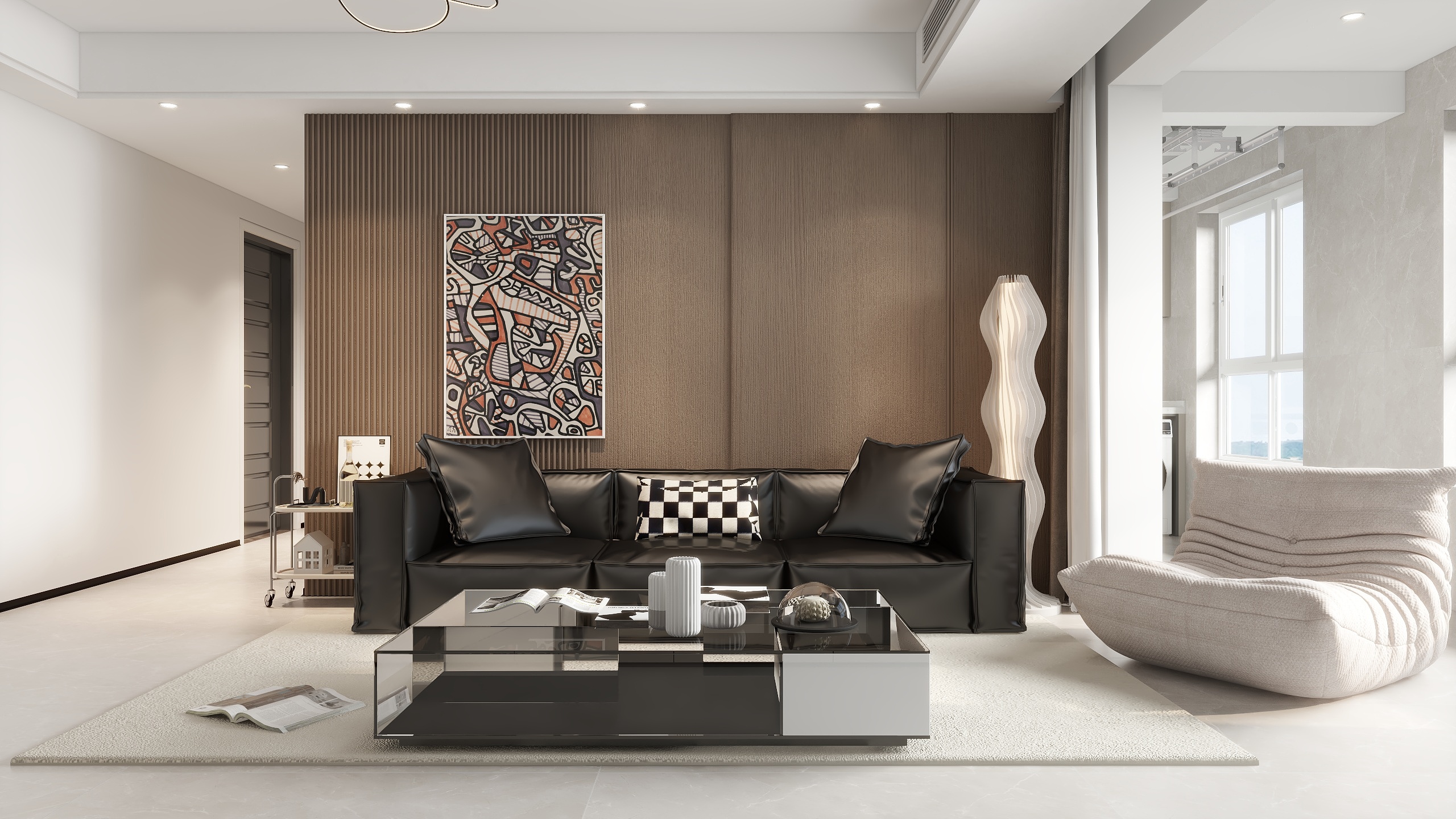 白云朵的味道-文韵小区106㎡ -装修设计方案