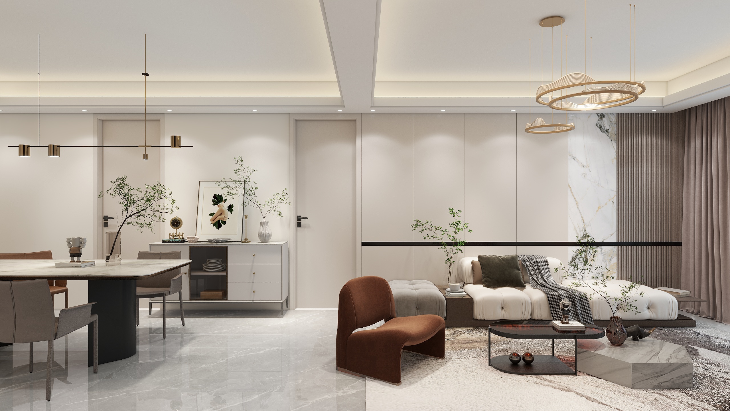 醉酒入世crXG-华建天祥苑-装修设计方案