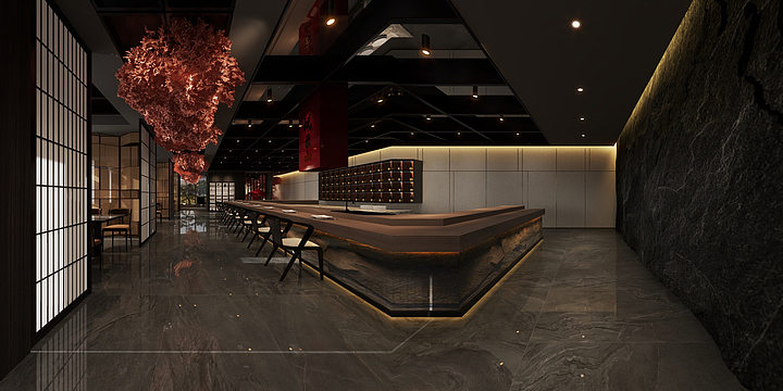 杨超全案-昭和之宴-装修设计方案