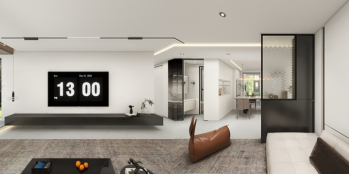 金小洋-极简风-装修设计方案