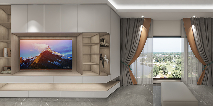 三川飘来的云-实力壹方城12-3001-装修设计方案