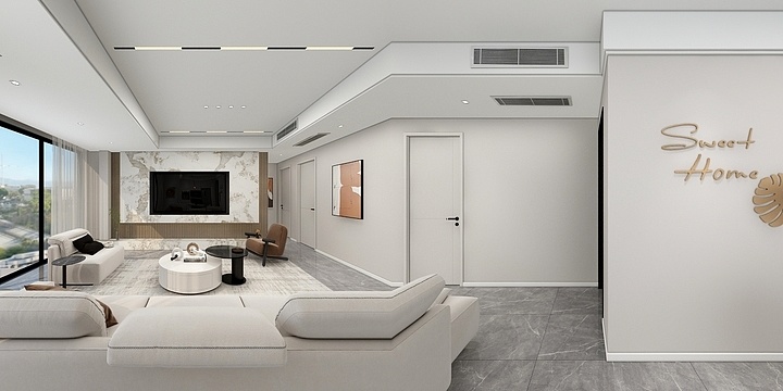 LS设计-刘闪-seleven家效果图-装修设计方案