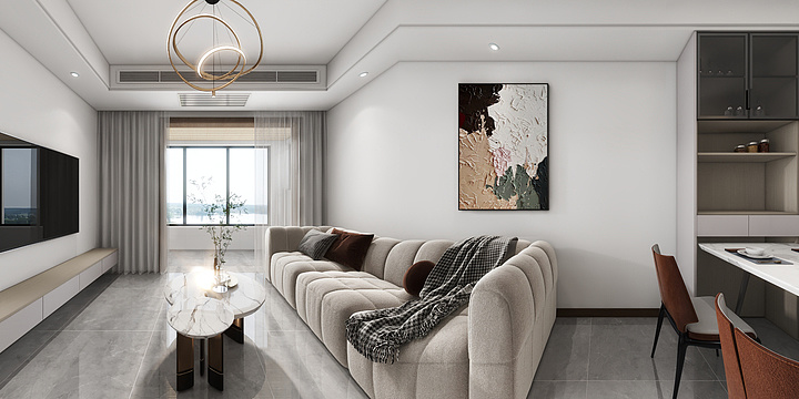 DesignGao-绿城·桂语兰庭-装修设计方案