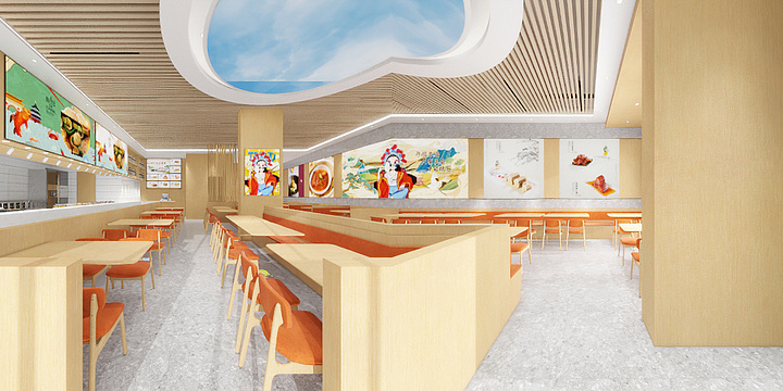 葛州kUJn-中式快餐.-装修设计方案